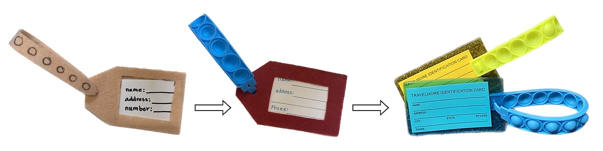 Baggage tag prototype