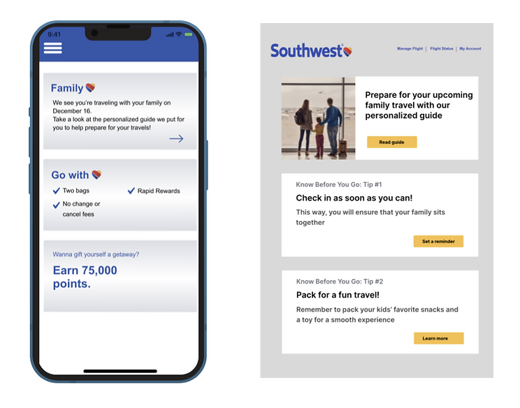 In-app support prototype